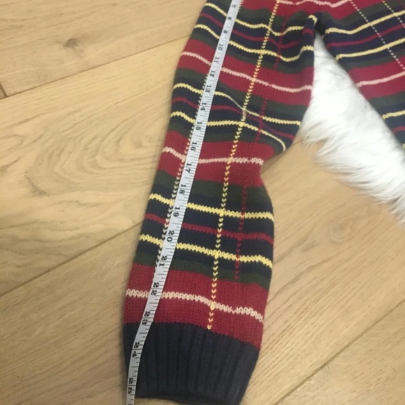 Vintage Multicolor Sweater Button-down Flower Appliqués Large - Picture 7 of 10